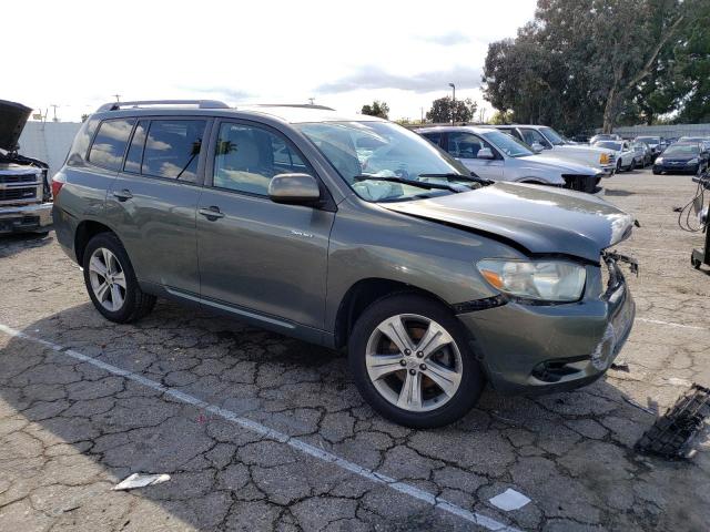 JTEES43A082083811 - 2008 TOYOTA HIGHLANDER SPORT GRAY photo 4