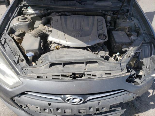 KMHHT6KJ9FU128415 - 2015 HYUNDAI GENESIS CO 3.8L GRAY photo 11