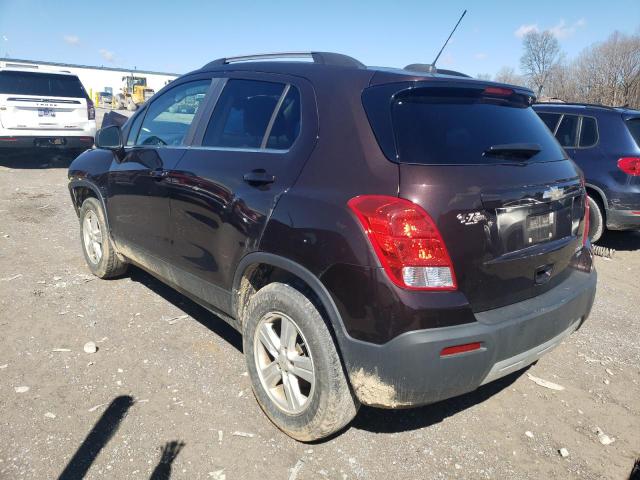 KL7CJPSB6GB625984 - 2016 CHEVROLET TRAX 1LT BROWN photo 2