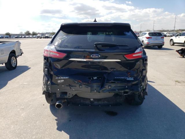 2FMPK3K97KBC07018 - 2019 FORD EDGE TITANIUM BLACK photo 6