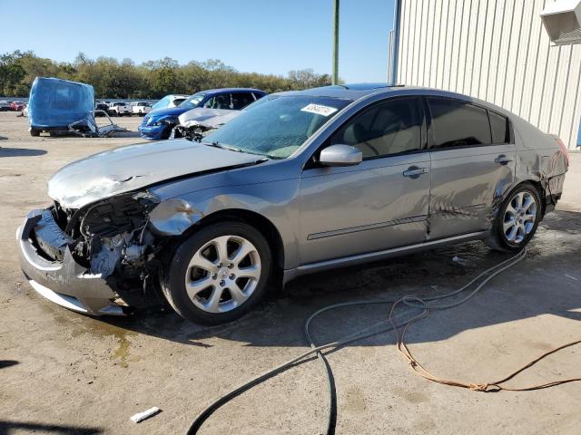 1N4BA41E77C852285 - 2007 NISSAN MAXIMA SE GRAY photo 1