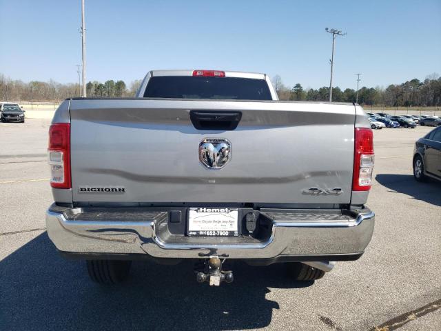 3C6UR5DL7NG370378 - 2022 RAM 2500 BIG HORN/LONE STAR SILVER photo 6