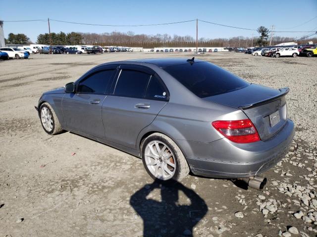 WDDGF54X49F232618 - 2009 MERCEDES-BENZ C 300 GRAY photo 2