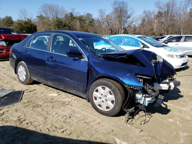 1HGCM56394A124267 - 2004 HONDA ACCORD LX BLUE photo 4