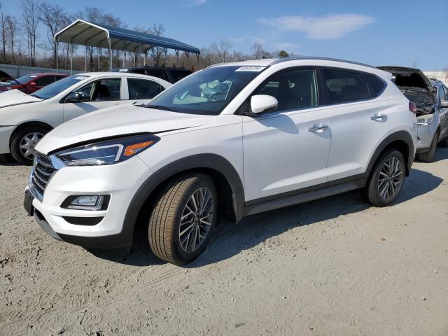 KM8J33ALXKU914544 - 2019 HYUNDAI TUCSON LIMITED WHITE photo 1