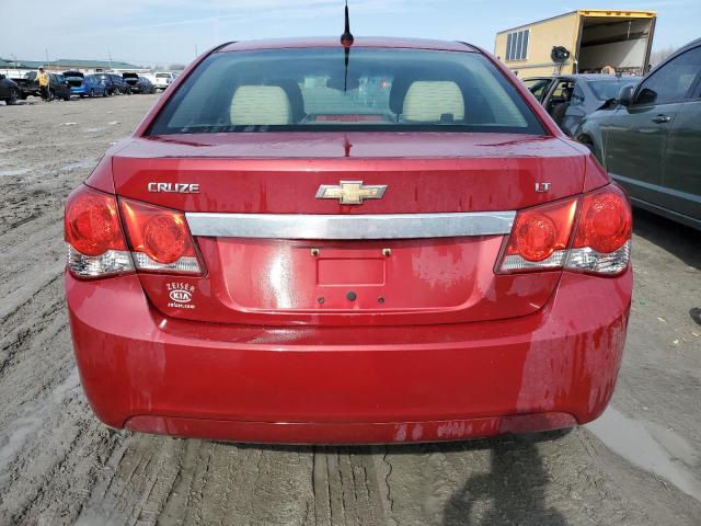 1G1PE5SB5D7143432 - 2013 CHEVROLET CRUZE LT RED photo 6