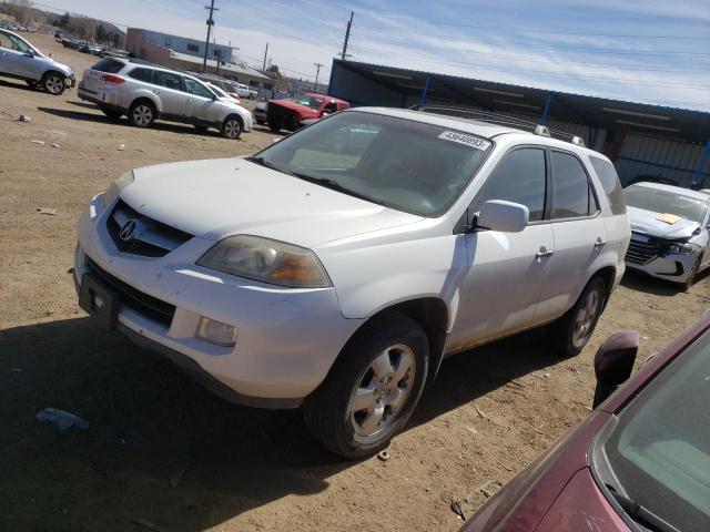 2HNYD18224H553554 - 2004 ACURA MDX WHITE photo 1