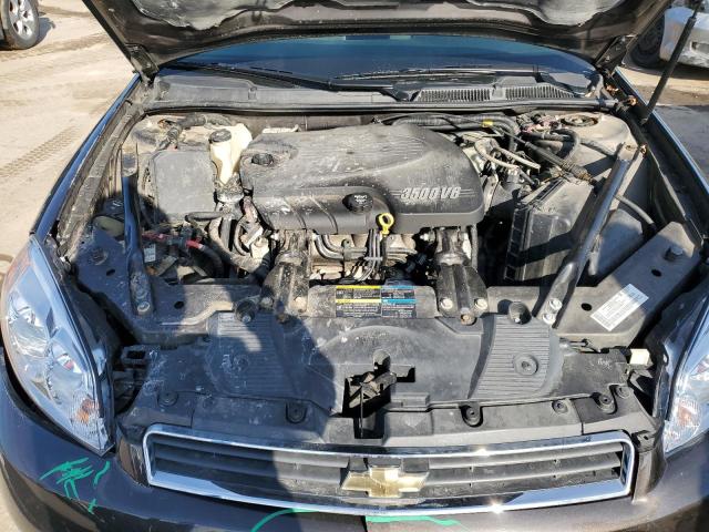 2G1WT58K689137586 - 2008 CHEVROLET IMPALA LT CHARCOAL photo 11