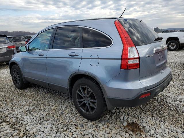 JHLRE48767C027748 - 2007 HONDA CR-V EXL BLUE photo 2