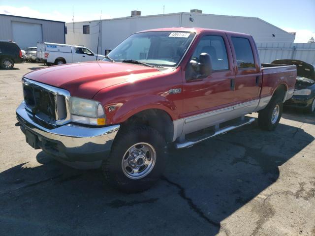 1FTSW31SX3EB71743 - 2003 FORD F350 SRW SUPER DUTY BURGUNDY photo 1