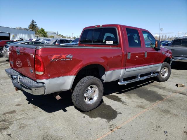 1FTSW31SX3EB71743 - 2003 FORD F350 SRW SUPER DUTY BURGUNDY photo 3