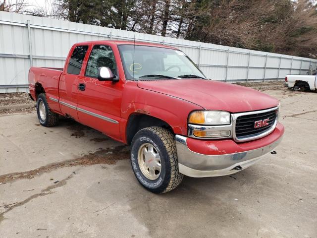 1GTEK19T8YE121778 - 2000 GMC SIERRA K1500 RED photo 4