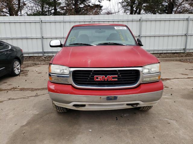 1GTEK19T8YE121778 - 2000 GMC SIERRA K1500 RED photo 5