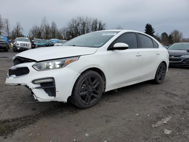 3KPF34AD4KE014925 - 2019 KIA FORTE GT LINE WHITE photo 1