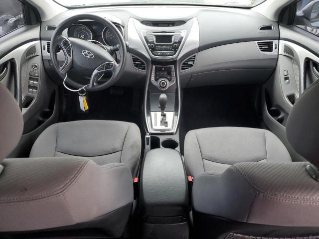 KMHDH4AE8DU953576 - 2013 HYUNDAI ELANTRA GLS GRAY photo 8