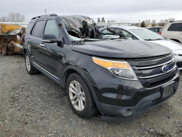 1FM5K7D82FGA87310 - 2015 FORD EXPLORER XLT BLACK photo 4