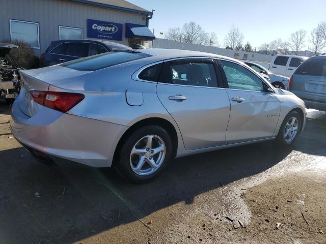 1G1ZB5ST6HF281602 - 2017 CHEVROLET MALIBU LS SILVER photo 3