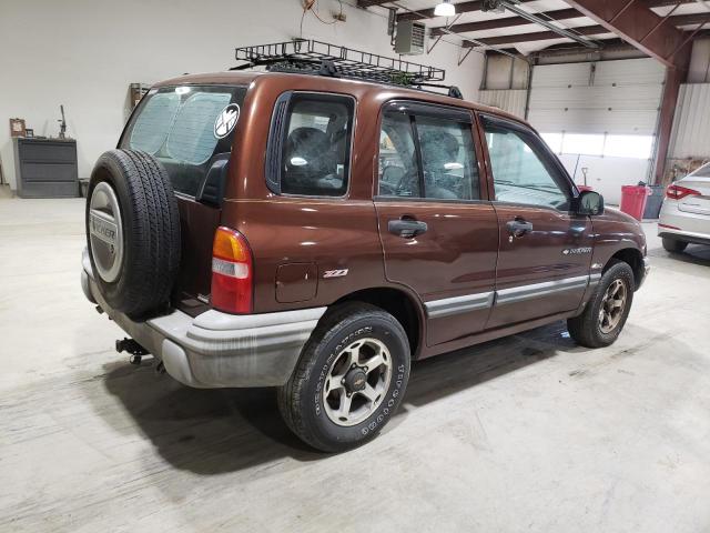 2CNBJ13C1Y6920638 - 2000 CHEVROLET TRACKER BROWN photo 3