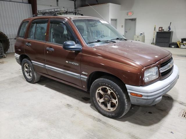 2CNBJ13C1Y6920638 - 2000 CHEVROLET TRACKER BROWN photo 4