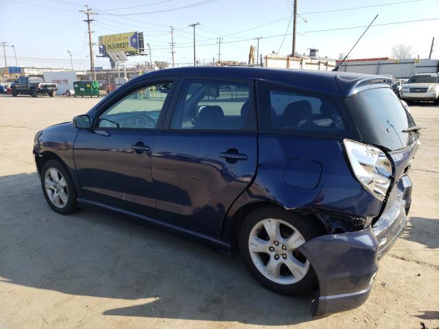 2T1KR32E76C575249 - 2006 TOYOTA COROLLA MA XR BLUE photo 2