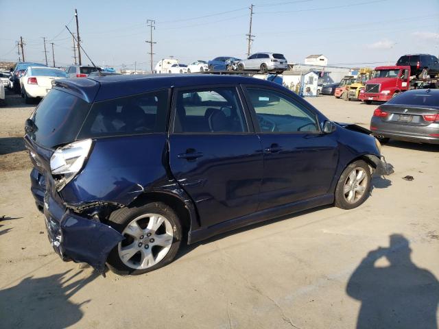 2T1KR32E76C575249 - 2006 TOYOTA COROLLA MA XR BLUE photo 3