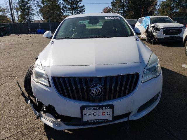 2G4GP5EX1G9152068 - 2016 BUICK REGAL PREMIUM WHITE photo 5