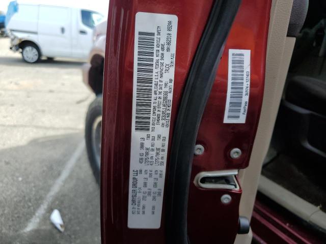 3C6UR5JL0EG288366 - 2014 RAM 2500 SLT 红色 照片 10