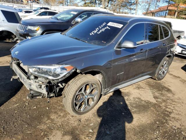 WBXHT3C37H5F72608 - 2017 BMW X1 XDRIVE28I GRAY photo 1