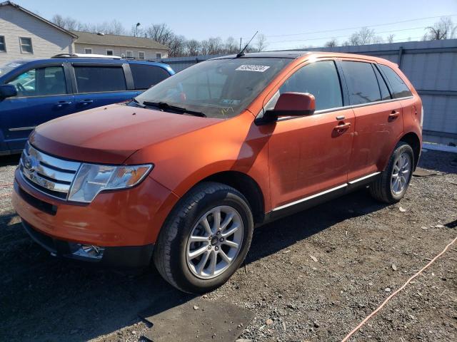 2FMDK49C67BB13648 - 2007 FORD EDGE SEL PLUS ORANGE photo 1