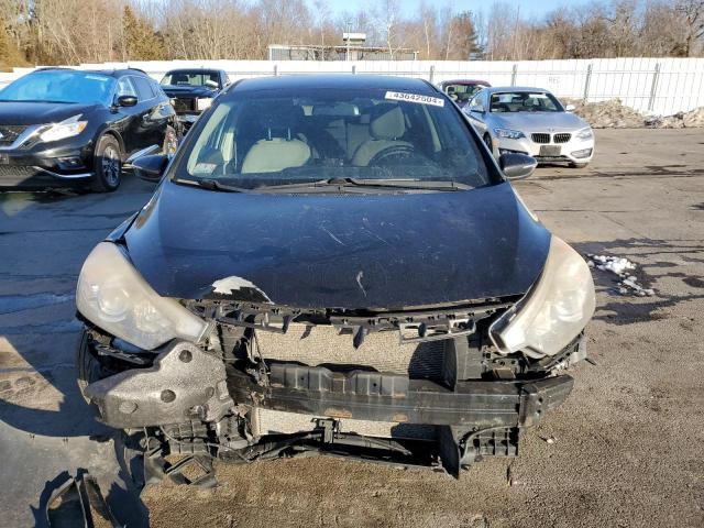 KNAFX4A86E5139557 - 2014 KIA FORTE EX BLACK photo 5