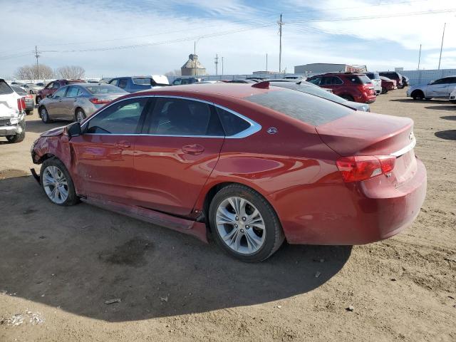 2G1125S35F9135839 - 2015 CHEVROLET IMPALA LT RED photo 2