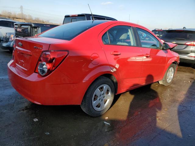 1G1JA5SH8D4106236 - 2013 CHEVROLET SONIC LS RED photo 3