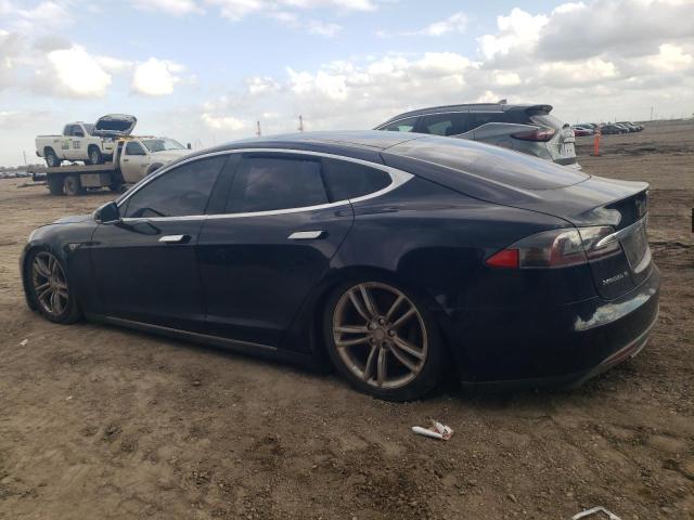 5YJSA1AG6DFP11104 - 2013 TESLA MODEL S BLACK photo 2