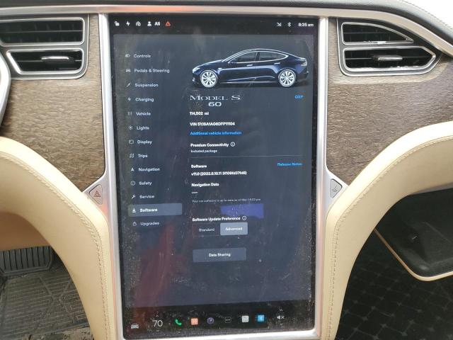 5YJSA1AG6DFP11104 - 2013 TESLA MODEL S BLACK photo 9