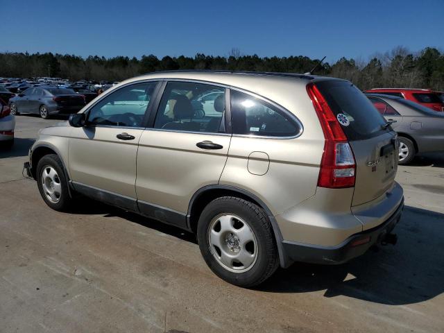 5J6RE38339L004218 - 2009 HONDA CR-V LX GOLD photo 2