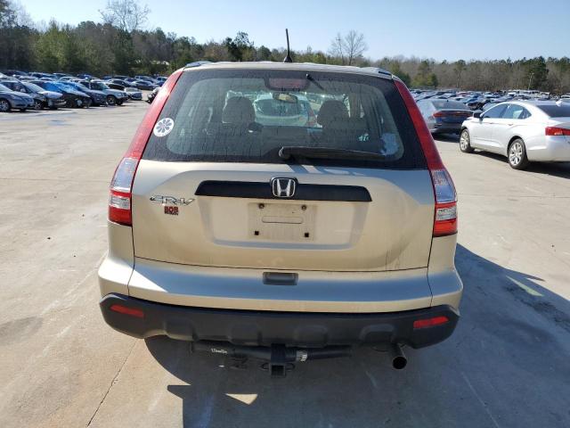 5J6RE38339L004218 - 2009 HONDA CR-V LX GOLD photo 6