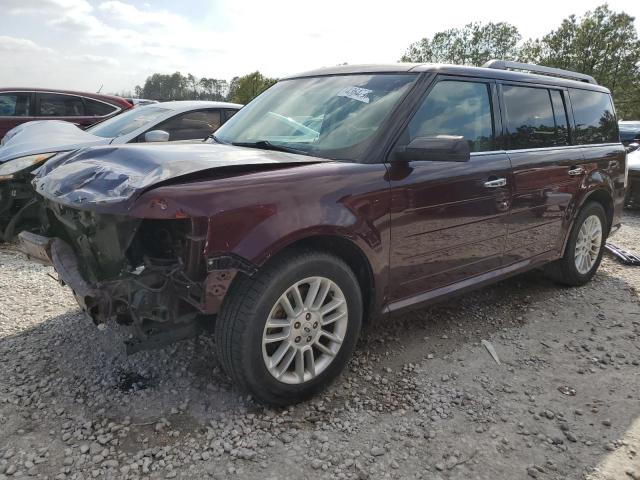 2FMGK5C89KBA11664 - 2019 FORD FLEX SEL MAROON photo 1