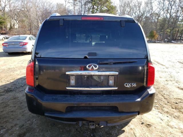 5N3AA08C99N900897 - 2009 INFINITI QX56 BLACK photo 6