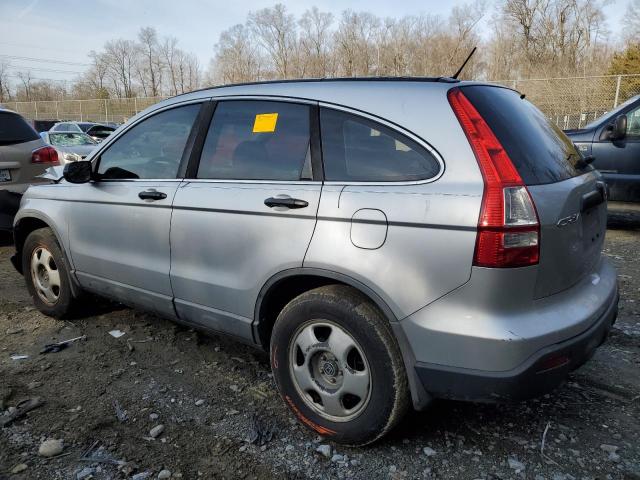 5J6RE48329L056073 - 2009 HONDA CR-V LX SILVER photo 2