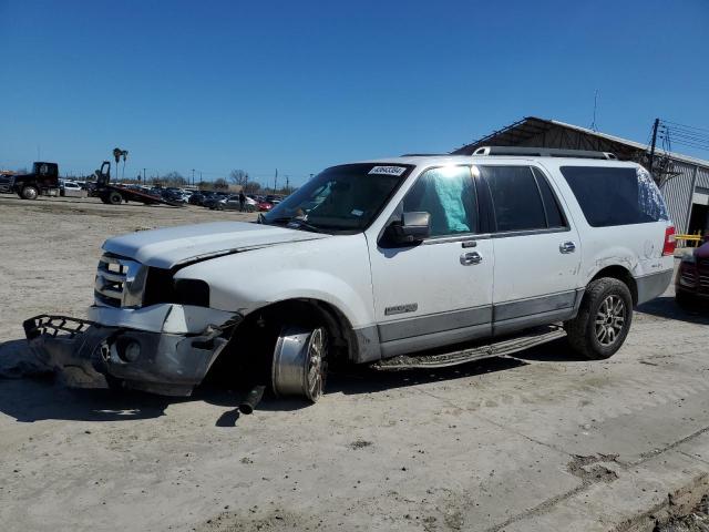 1FMFK15527LA27364 - 2007 FORD EXPEDITION EL XLT WHITE photo 1