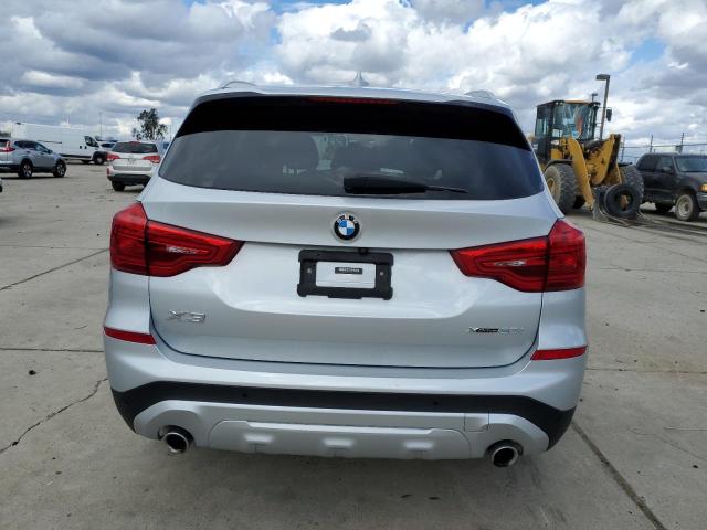 5UXTR9C5XKLR05327 - 2019 BMW X3 XDRIVE30I SILVER photo 6