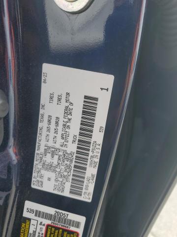 5TFNC5AB5PX002452 - 2023 TOYOTA TUNDRA CREWMAX PLATINUM ლურჯი ფოტო 12