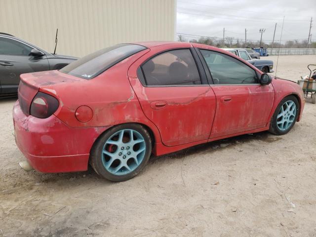 1B3AS66S95D121945 - 2005 DODGE NEON SRT-4 RED photo 3