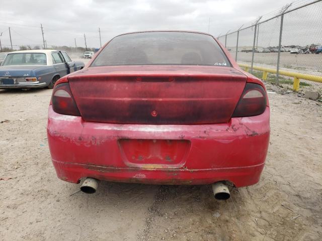 1B3AS66S95D121945 - 2005 DODGE NEON SRT-4 RED photo 6