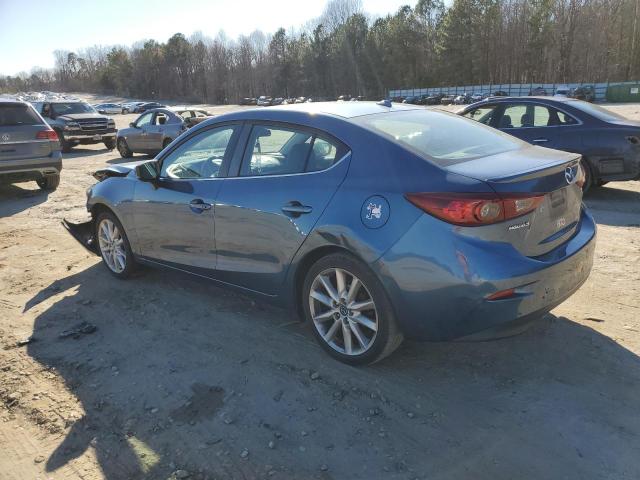 3MZBN1V72HM126789 - 2017 MAZDA 3 TOURING BLUE photo 2