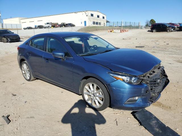 3MZBN1V72HM126789 - 2017 MAZDA 3 TOURING BLUE photo 4