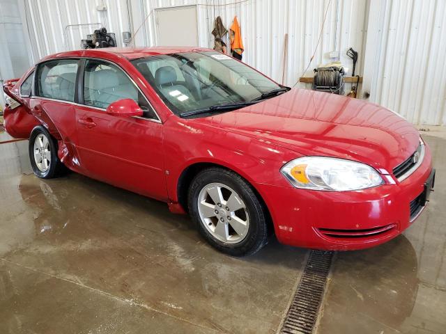 2G1WT55N681311606 - 2008 CHEVROLET IMPALA LT RED photo 4