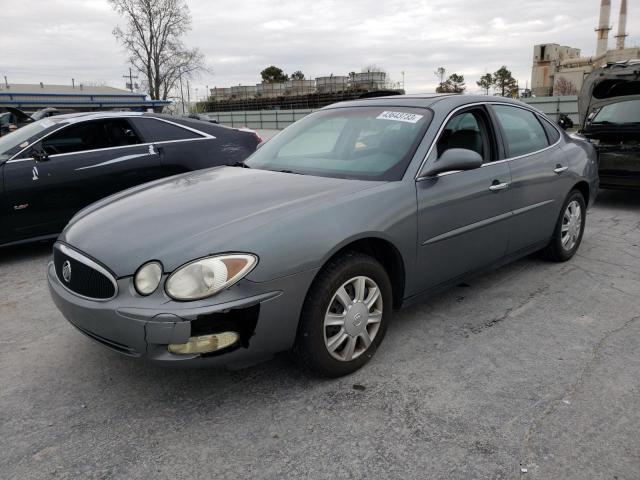 2G4WC532851311470 - 2005 BUICK LACROSSE CX GRAY photo 1