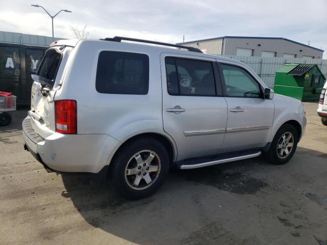 5FNYF48849B012282 - 2009 HONDA PILOT TOURING SILVER photo 3