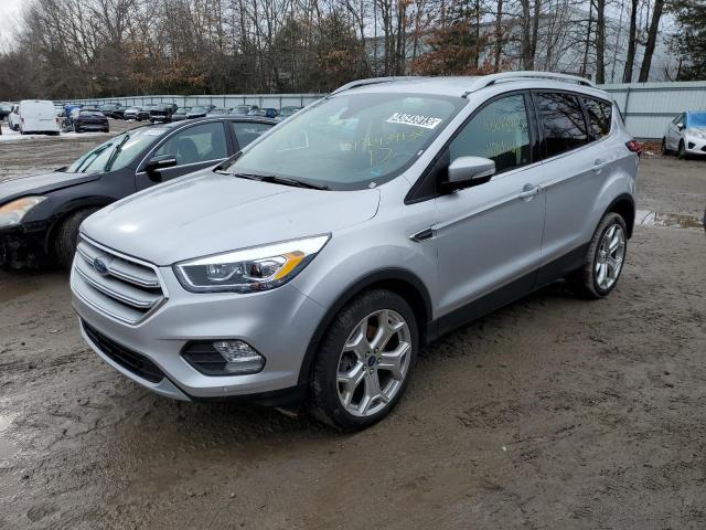 1FMCU9J99KUA15946 - 2019 FORD ESCAPE TIT SILVER photo 1